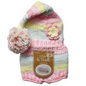 Wholesale - Sodorable 2PC KNIT SET PASTEL RAINBOW STRIPED HAT AND SHORTS C/P 36, UPC: 027467370743